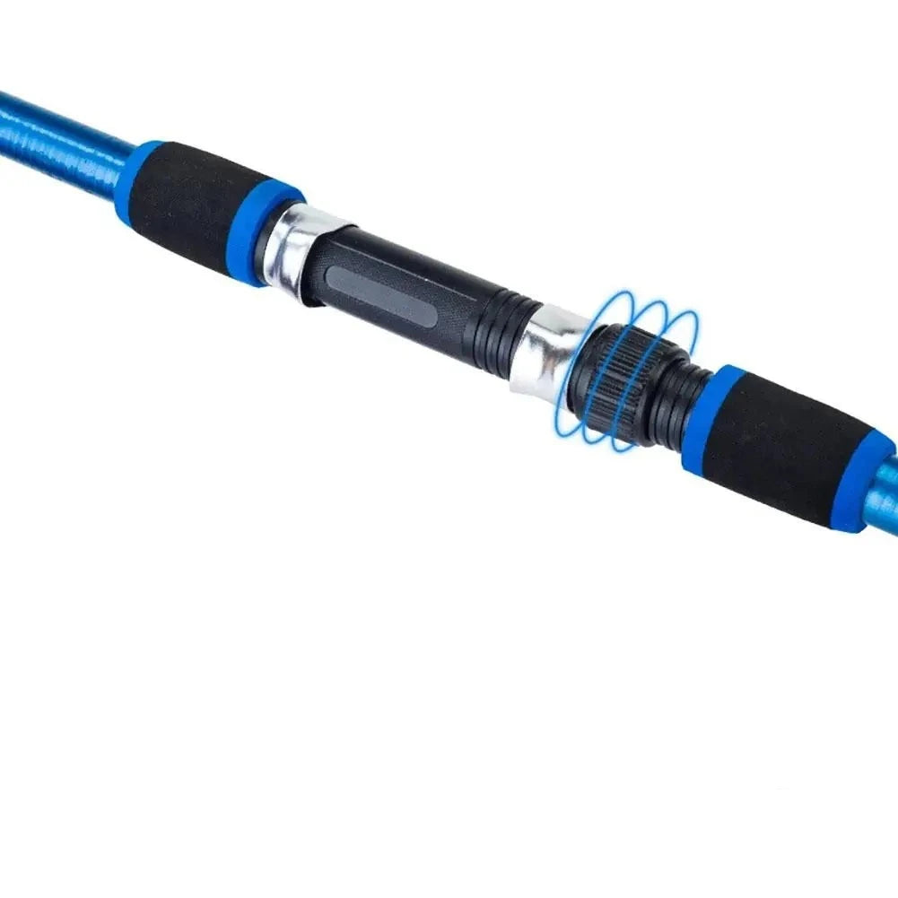Portable 1.8m Telescopic Fishing Rod 5.5:1 Gear Ratio Spinning Fishing –  LinePescaria